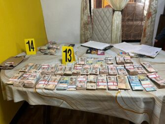 Jornada de allanamientos: Encontrada fuerte cantidad de dinero