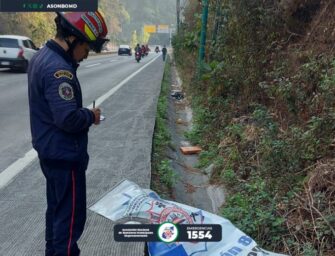 Encuentran cadáver atado en cuneta de la ruta Interamericana