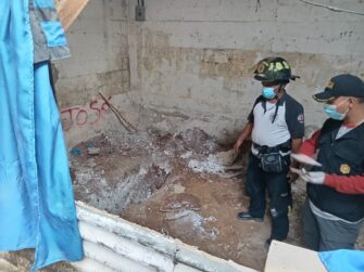 Hallan restos humanos en vivienda de zona 18 de la capital