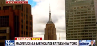 Gran susto en Nueva York: Terremoto sacude la Gran Manzana