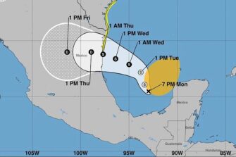 Tormenta tropical Alberto, la primera del 2024 en el Atlántico, amenaza con fuertes lluvias y vientos en México y Texas