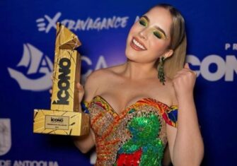 Allisson Valdez triunfa en Premios Ícono con un vestido que rinde homenaje al Quetzal
