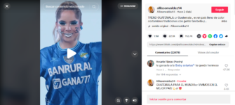 Video de Allison Valdez sobre cultura guatemalteca ya acumula millones de visitas en TikTok