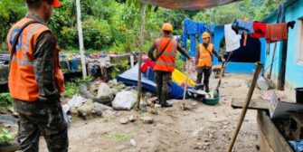Brigada de Montaña del Ejército asiste a familias afectadas por inundaciones en San Marcos