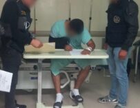 Capturan en un hospital a pandillero por doble crimen