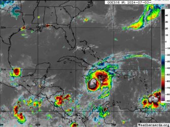 Beryl no representa peligro directo para Guatemala, pero si se presentarán lluvias