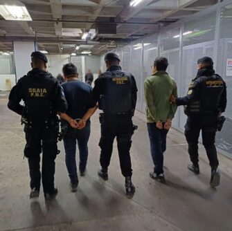 Cinco capturas en operativos antinarcóticos en Guatemala