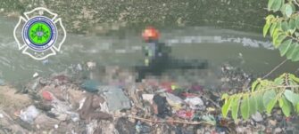 Hallan dos cuerpos envueltos en plástico en el río de Lo de Bran III, zona 6 de Mixco