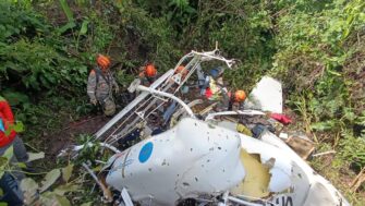 Localizan helicóptero desaparecido y recuperan cuerpos de tripulantes en Escuintla