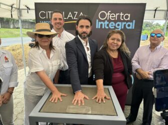 Colocan la primera piedra de CityPlaza en San Martín Zapotitlán, Retalhuleu