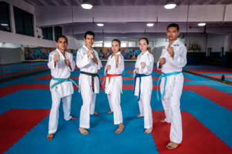 Delegación guatemalteca de karate lista para enfrentar los Juegos Bolivarianos Ayacucho 2024