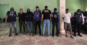 Capturan a cinco presuntos miembros de Los Salvatierra en operativo conjunto en Chiquimula