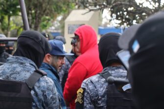 PNC toma control del sector Módulo en Pavón para trasladar a dos mareros de alta peligrosidad