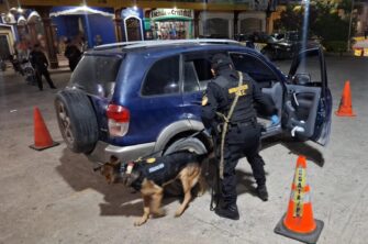 Cuatro capturados con 4 kilos de cocaína en operativo antinarcótico en Izabal
