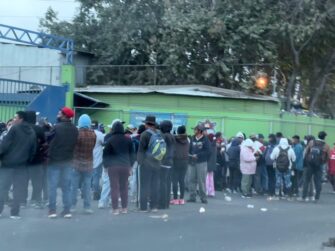 Recolectores de basura protestan en el Relleno Sanitario contra nueva norma de clasificación de desechos