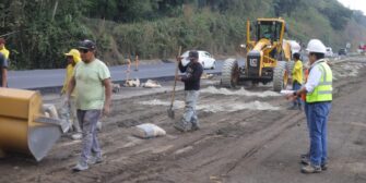 Reparación del kilómetro 44 de la autopista Palín-Escuintla avanza al 83.14%