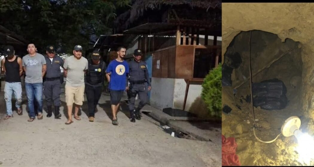 Intento de fuga, tunel, Izabal