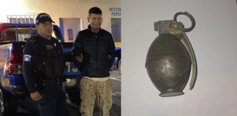 Capturado hombre que amenazaba con lanzar una granada en zona 5 de la capital