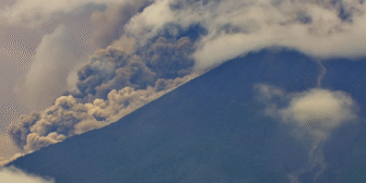 Finaliza erupción del volcán de Fuego tras más de 30 horas de actividad