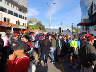 Puntos que amanecen bloqueados en Guatemala por manifestación del STEG