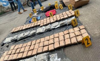 Capturan a tres hombres con cargamento de marihuana en Cobán