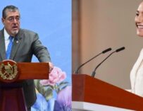 Presidente Bernardo Arévalo y Claudia Sheinbaum acuerdan reunión presencial