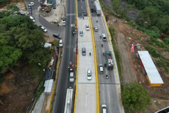 Habilitan puente en Carretera a El Salvador tras más de dos años inconcluso