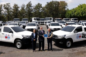 Taiwán entrega vehículos y camiones a Ministerio de Desarrollo Social para fortalecer ayuda social