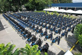 Guatemala recibe 252 motocicletas donadas por Taiwán