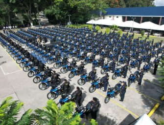 Guatemala recibe 252 motocicletas donadas por Taiwán