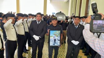 PNC Cleofas Barely Ortega Guzmán es despedido tras morir en enfrentamiento armado