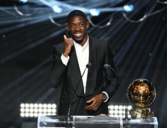 Ousmane Dembélé hace historia y gana el Balón de Oro 2025