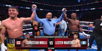 Lester Martínez tendrá revancha mundialista ante Christian Mbilli
