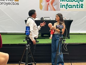 Metroproyectos lanza curso de masaje infantil para fortalecer el vínculo madre-bebé