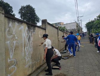 PNC recupera espacio público y promueve la convivencia en Santiago Sacatepéquez