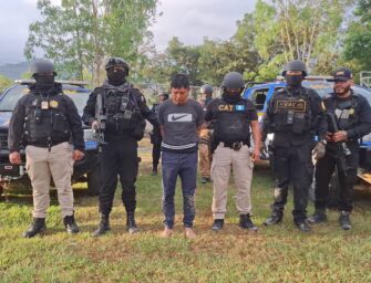 PNC captura en Baja Verapaz al extraditable número 33 requerido por EE. UU.