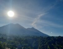 Clima inestable este lunes en Guatemala por ingreso de viento frío