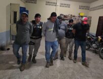 DIPRONA captura a cuatro hombres por tala ilegal de 30 manzanas de bosque