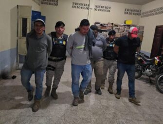 DIPRONA captura a cuatro hombres por tala ilegal de 30 manzanas de bosque