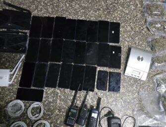 Requisa en Pavón deja incautación 25 celulares y equipo para red ilegal de comunicaciones