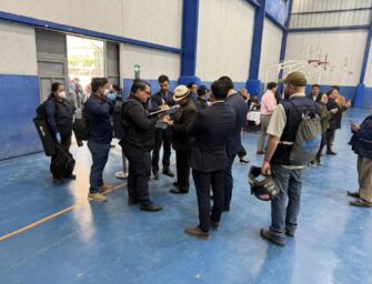 MP realiza diligencias durante votación del CANG para magistrados de la CC