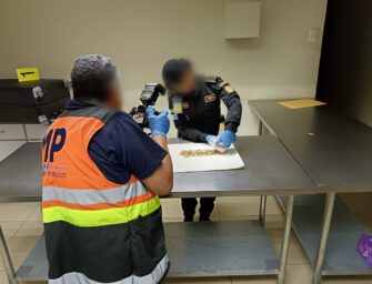 De turistas a detenidas: equipajes escondían mercadería costosa en La Aurora