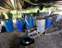 Desmantelan narcolaboratorio para procesamiento de cocaína en El Estor, Izabal