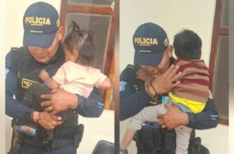 PNC rescata a dos niños abandonados en San Miguel Dueñas
