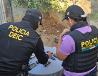 Policía entra a guarida del barrio 18 y descubre arsenal peligroso