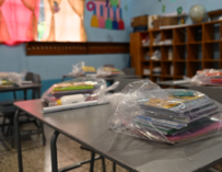 Confirman distribución de útiles y 11.5 millones de libros escolares