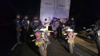 PNC recupera furgón con insumos médicos valorados en US$19 mil en Escuintla