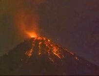 Actividad del Volcán de Fuego genera alarma, pero se mantiene dentro de parámetros