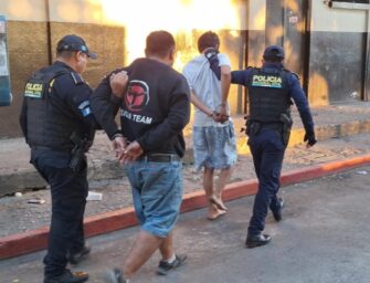 Capturan a motoladrones en Escuintla; uno había salido de prisión hace 48 horas