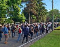 Codeca colapsa puntos clave de la capital con marchas y bloqueos en desarrollo